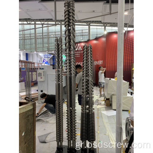 Βαρέλι τεχνολογίας φυγοκεντρικής χύτευσης/διμεταλλικό βαρέλι/κύλινδρος υψηλού κράματος βολφραμίου WPC για Zhangjiagang Keruitmachine